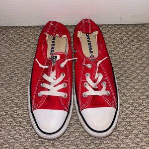 Converse Chuck Taylor All Start Shoreline Slip, red, size 9